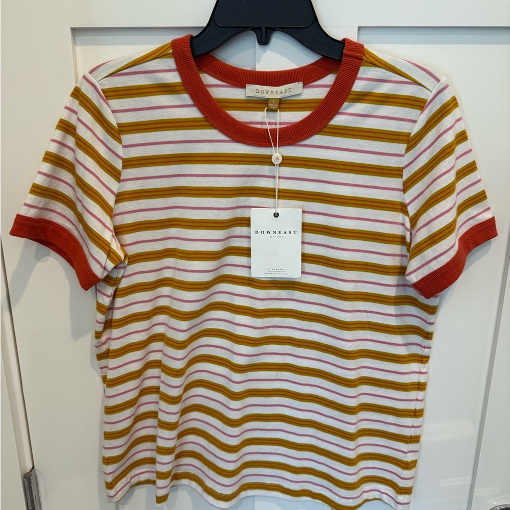 Women’s Ringer Tee- DownEast